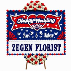 Bunga Papan Wedding 010