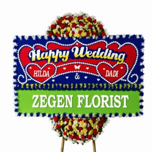 Bunga Papan Wedding 004