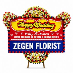 Bunga Papan Wedding 007